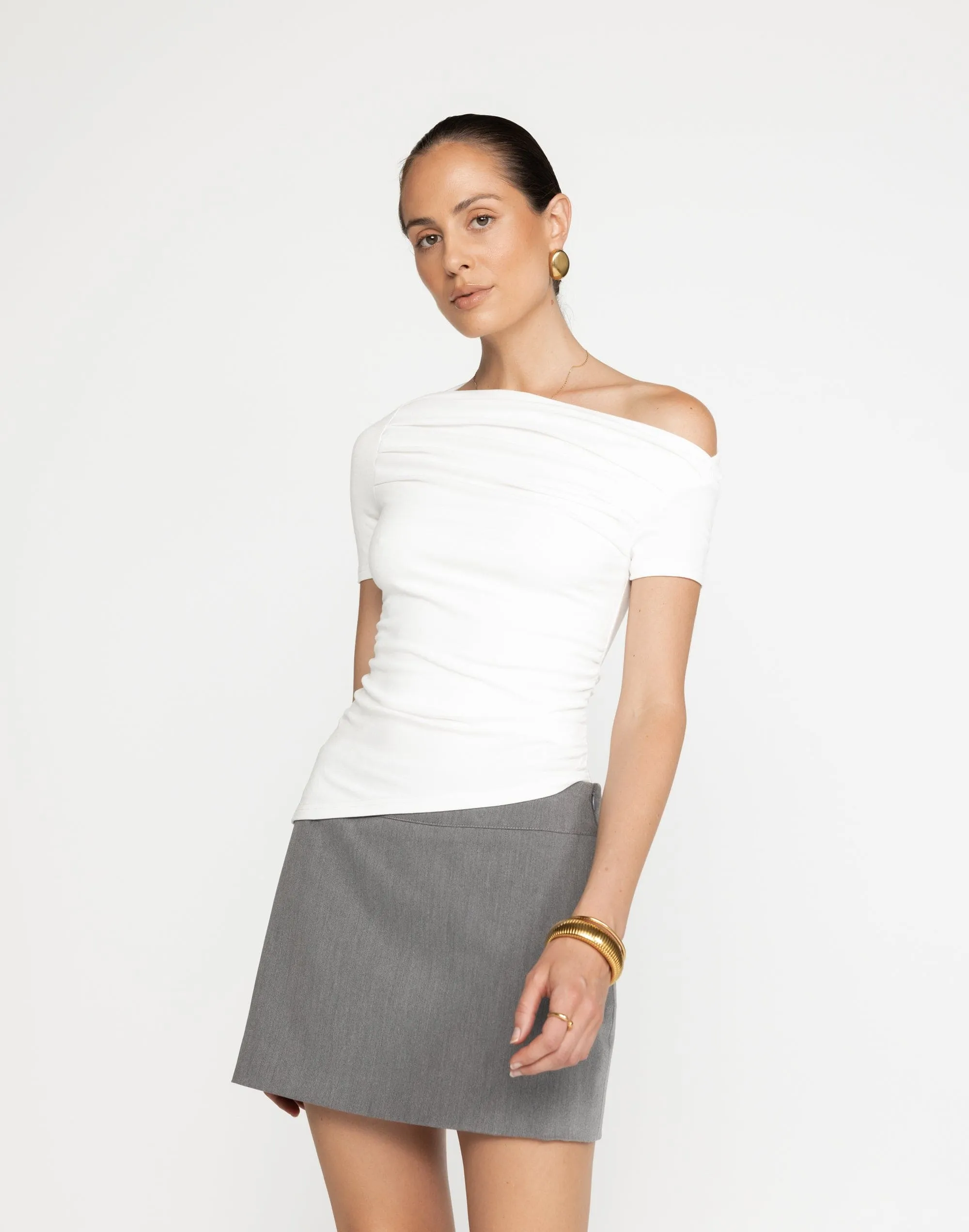 Ahliyah Top (White)