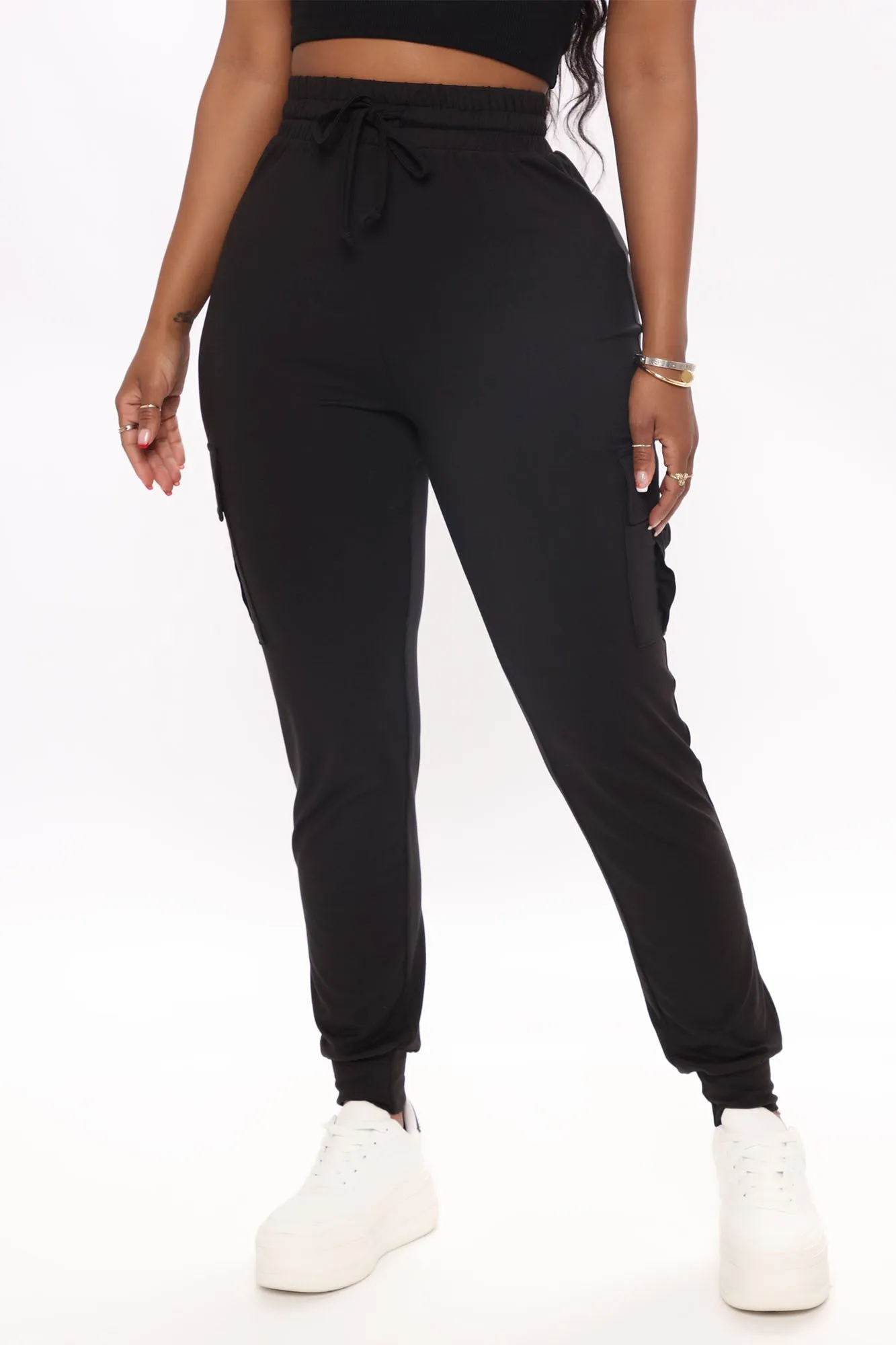 Back To Better Cargo Jogger - Black