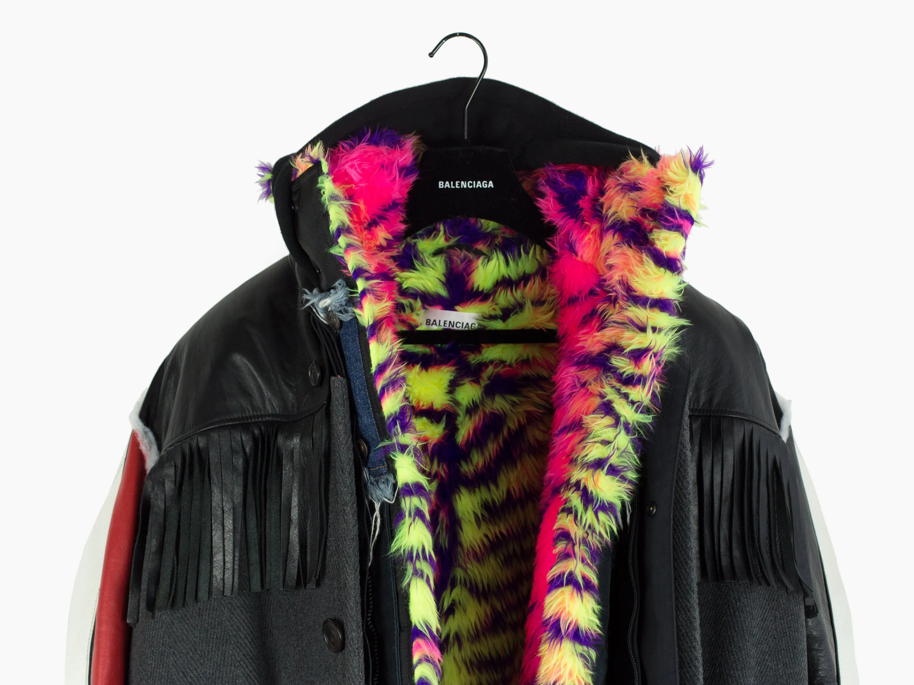 Balenciaga AW18 Multi-Layered Coat