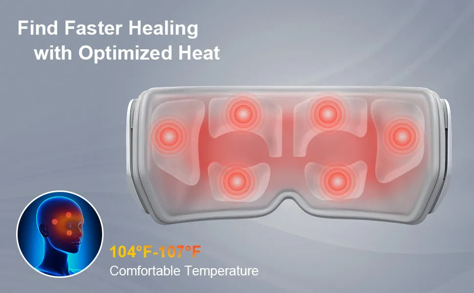 BOB AND BRAD Rechargeable Eye Massager with Heat (Open box)