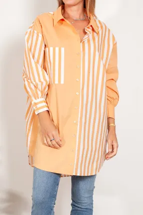 Ena Pelly Bree Cotton Stripe Dress