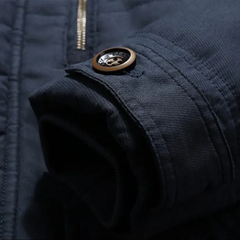Funki Buys | Jackets | Men's Long Warm Fleece Winter Parkas
