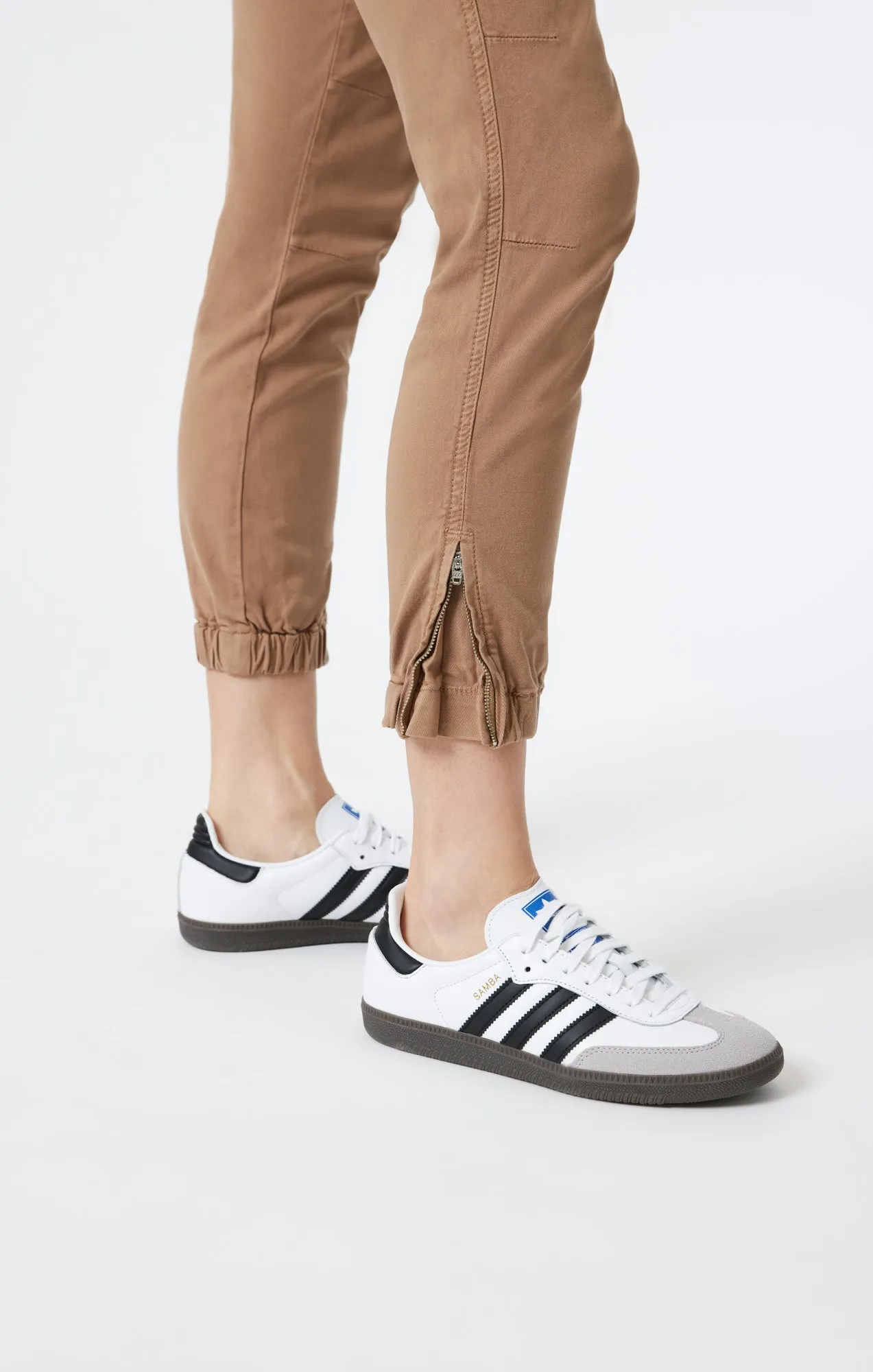 IVY SLIM CARGO IN TIGER EYE'S LUXE TWILL