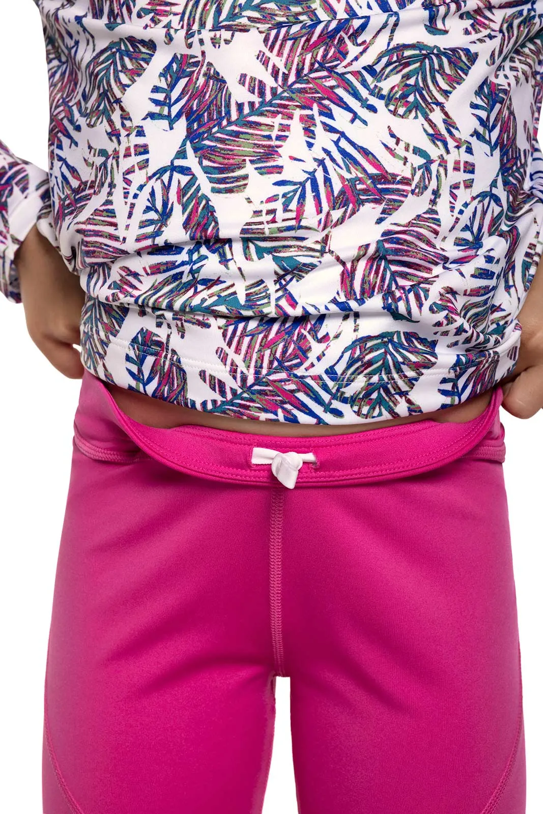 Kids Wave Swim Shorts  |  Magnolia Pink