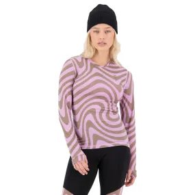 Mons Royale Women's Cascade Merino Flex 200 Top Blazing Trails