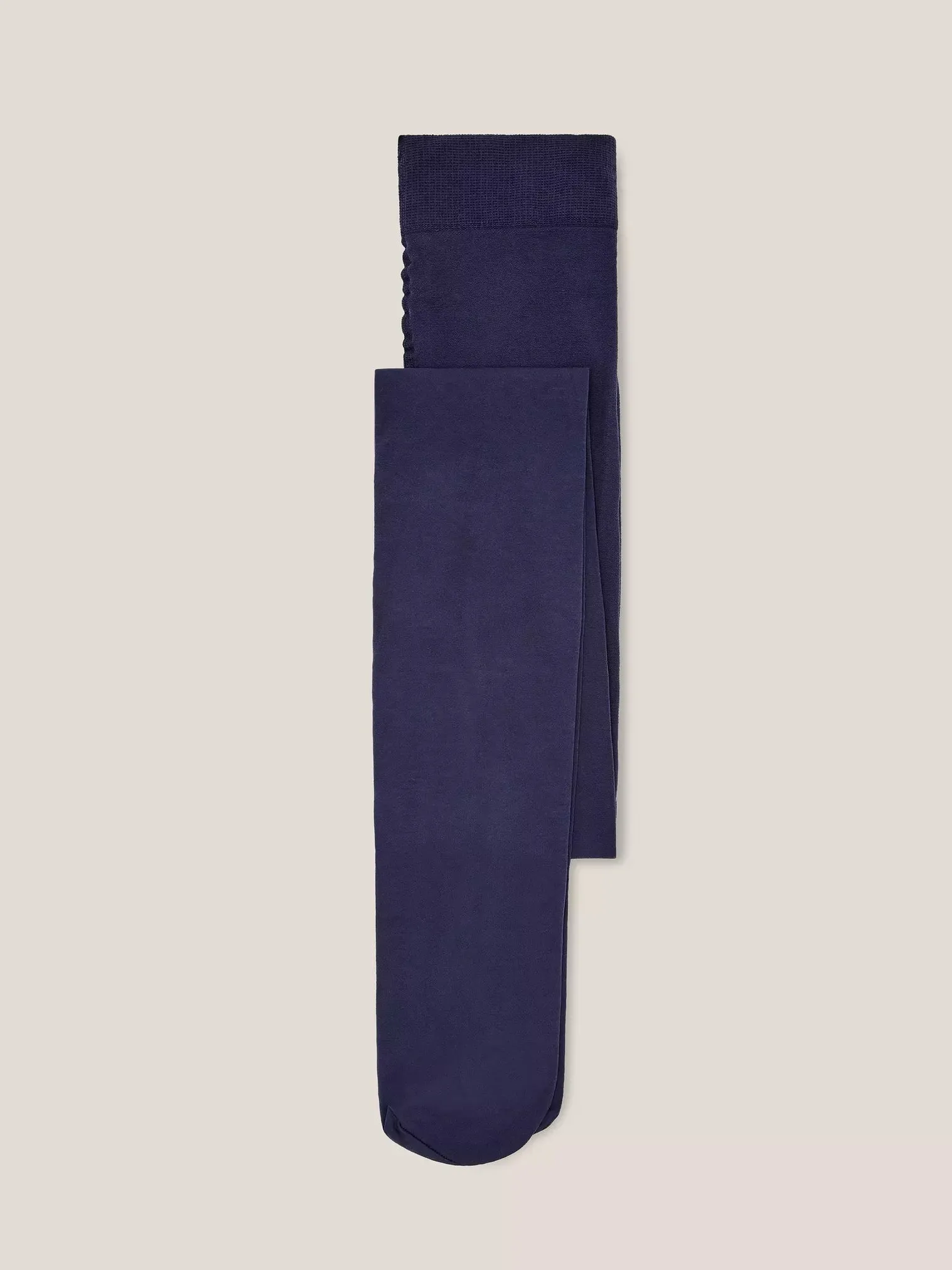 Olivia Opaque Tights - Dark Navy