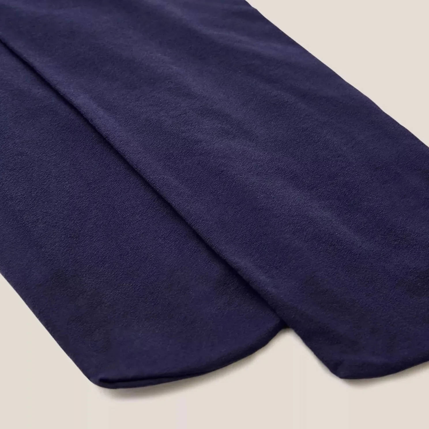 Olivia Opaque Tights - Dark Navy