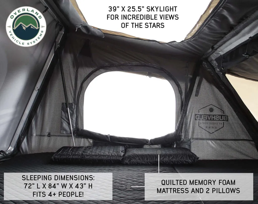 OVERLAND VEHICLE SYSTEMS | Bushveld Hard Shell Roof Top Tent (18089901)