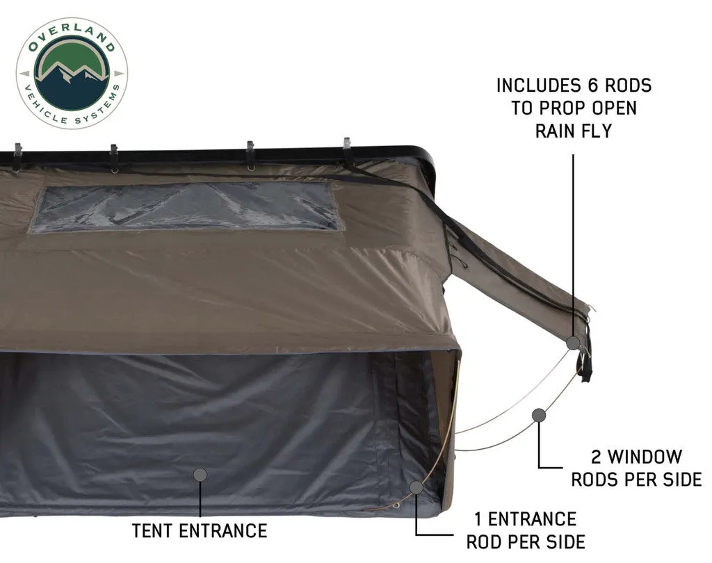 OVERLAND VEHICLE SYSTEMS | Bushveld Hard Shell Roof Top Tent (18089901)
