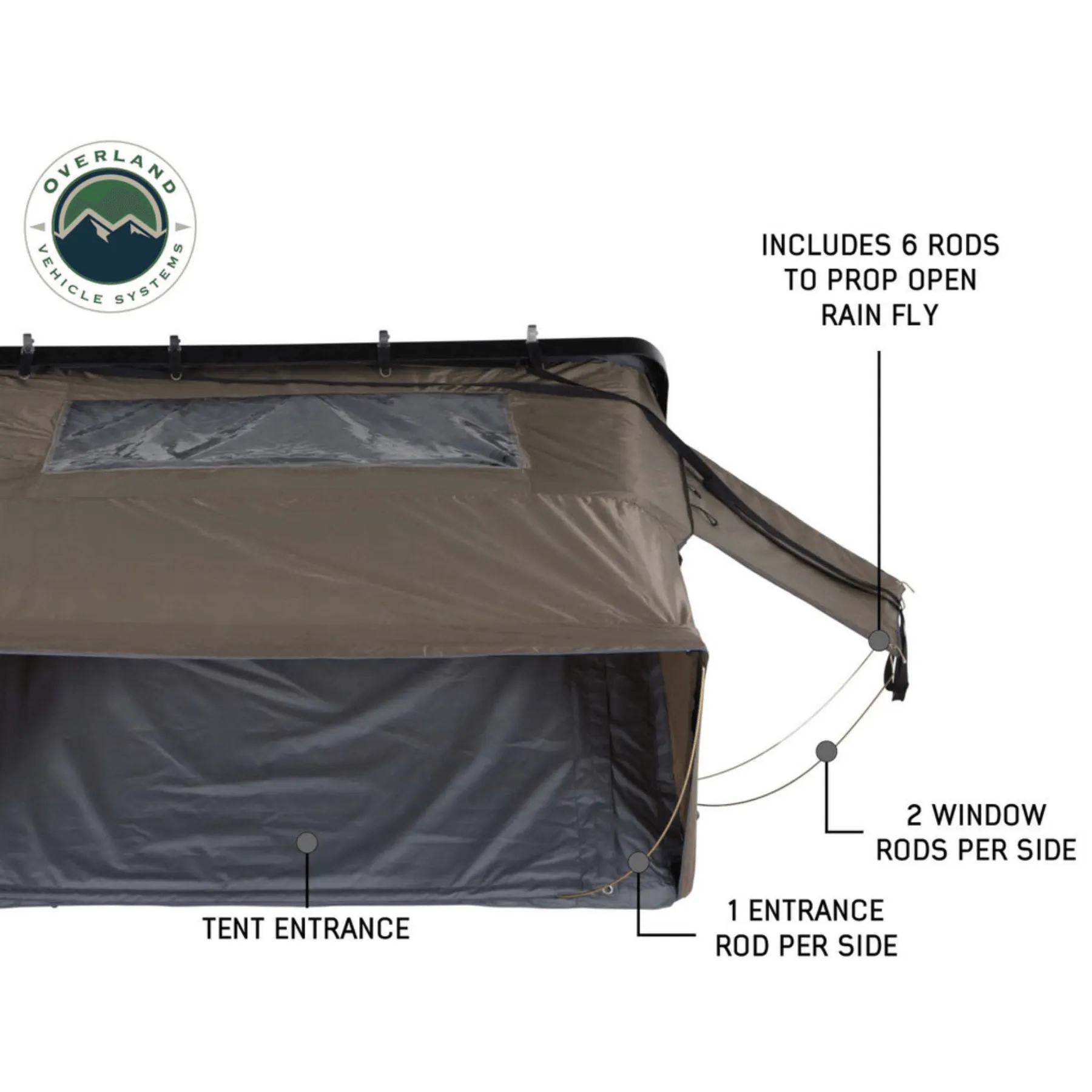 OVS Bushveld Hard Shell Roof Top Tent