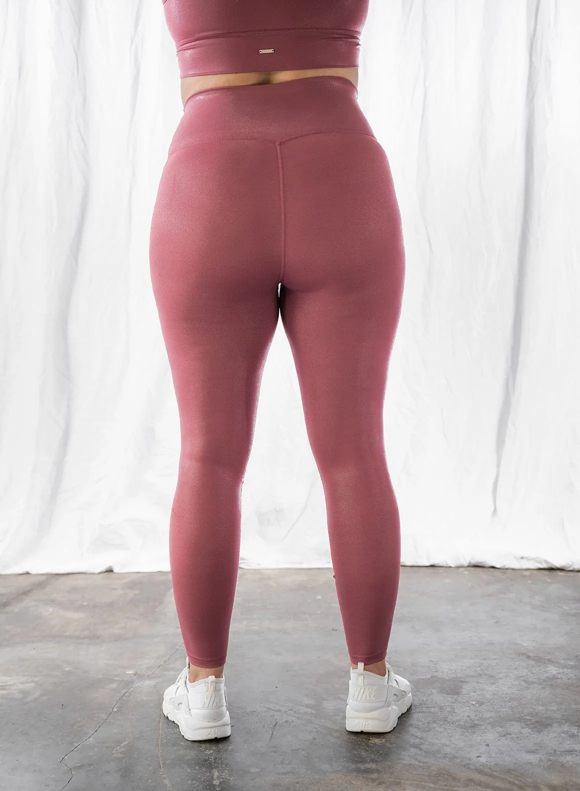 Pink Beat Shine On Tights
