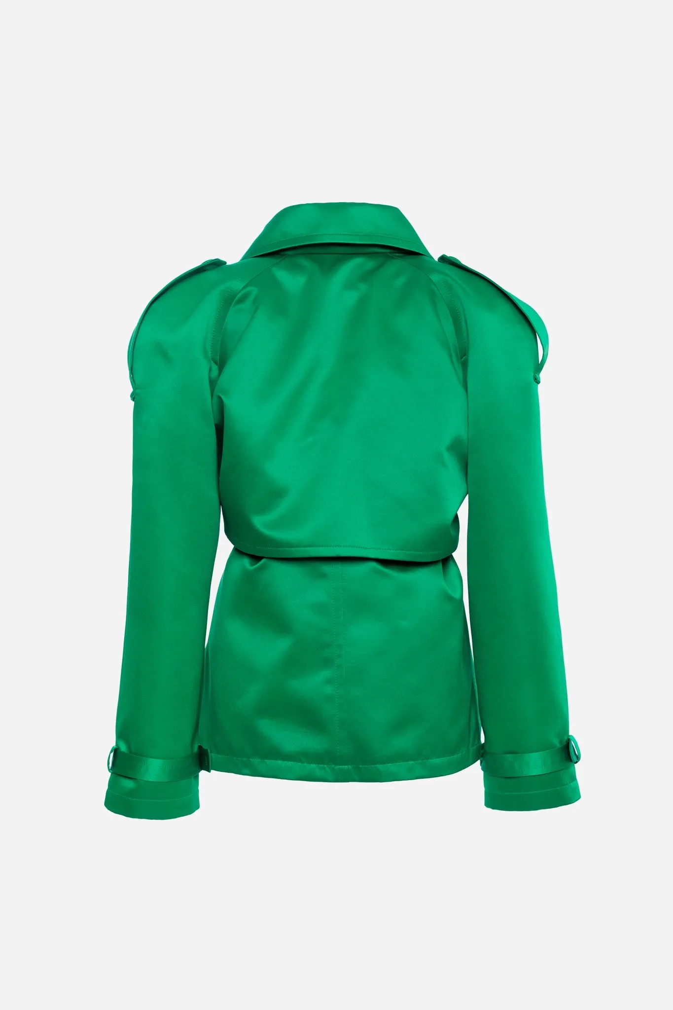 Slammin' Green Trench Coat
