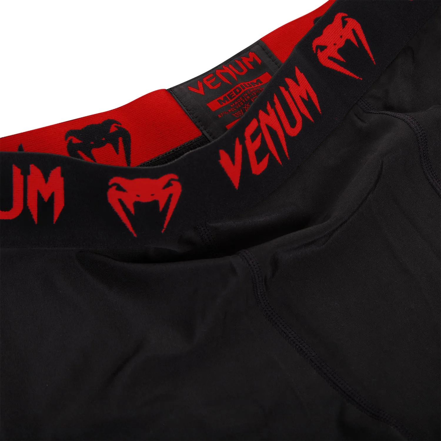 Venum Contender 2.0 Compression Tights - Black/Red