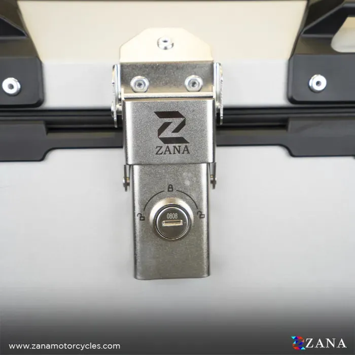 ZANA Top Box Aluminium Silver 45 Litres L Flat (ZI-TB-011)